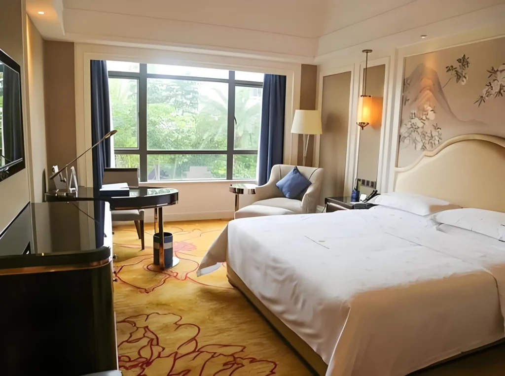 중국 심천 여행 현지인 감성 가성비 심천 호텔 (Dayhello Hotel Shenzhen Shekou) 야자수 뷰